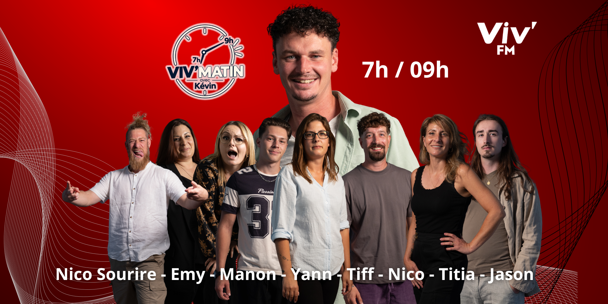 VIV&rsquo;MATIN 07H/09H ! Avec Kévin