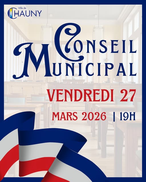 Chauny : [CONSEIL MUNICIPAL] – Installation du conseil municipal