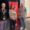 NADIA OUJADDOU, Conseillère en insertion sociale, référente « mobilité » de la MEF de Tergnier au micro de VIV&rsquo;FM à l&rsquo;occasion du Forum des métiers, de la Formation et de l&rsquo;Apprentissage de la ville de Tergnier.